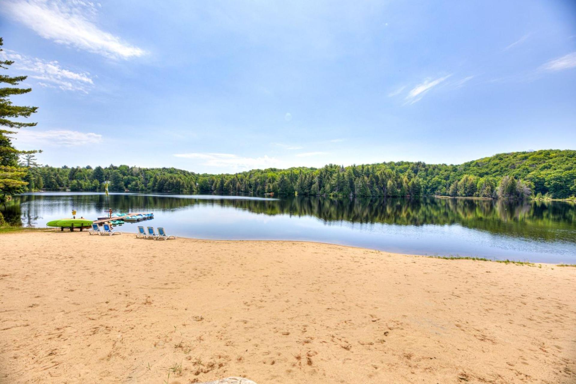 Domaine Chalets Des Pins Rawdon Buitenkant foto