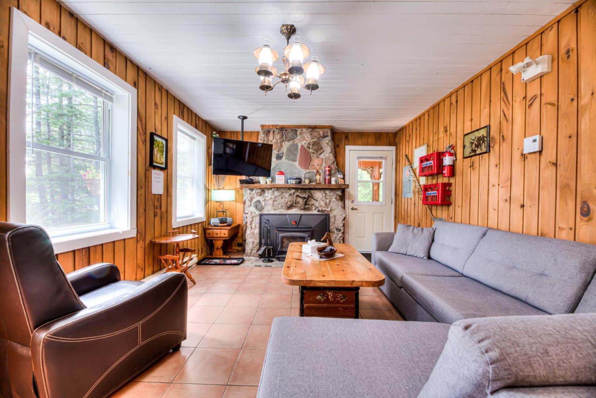 Domaine Chalets Des Pins Rawdon Buitenkant foto